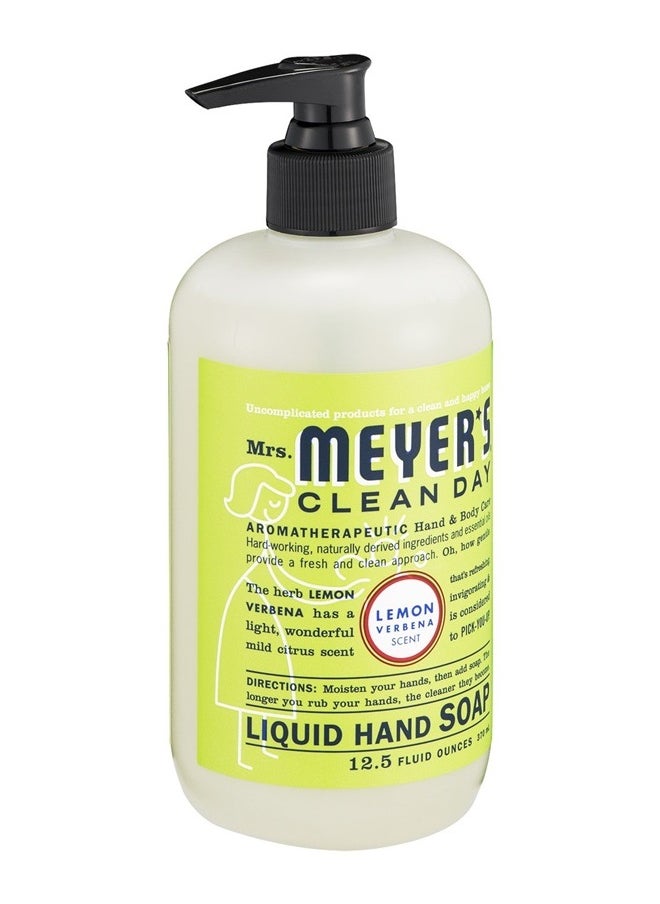 Mrs. Meyer's Clean Day Mrs. Meyer's Clean Day Liquid Hand Soap Lemon Verbena 12.5 Fl Oz (Pack of 6)  - Image 1