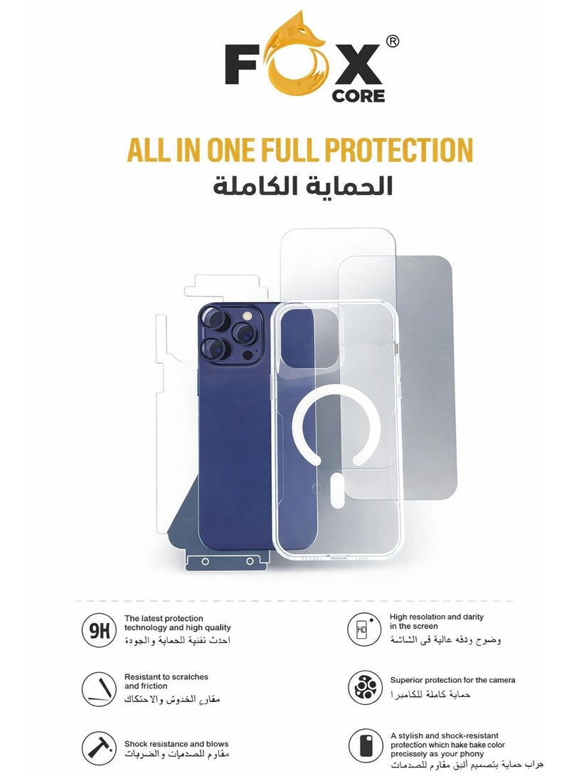 Fox 5-in-1 Protection Package for iPhone 16 Pro Max - Image 1