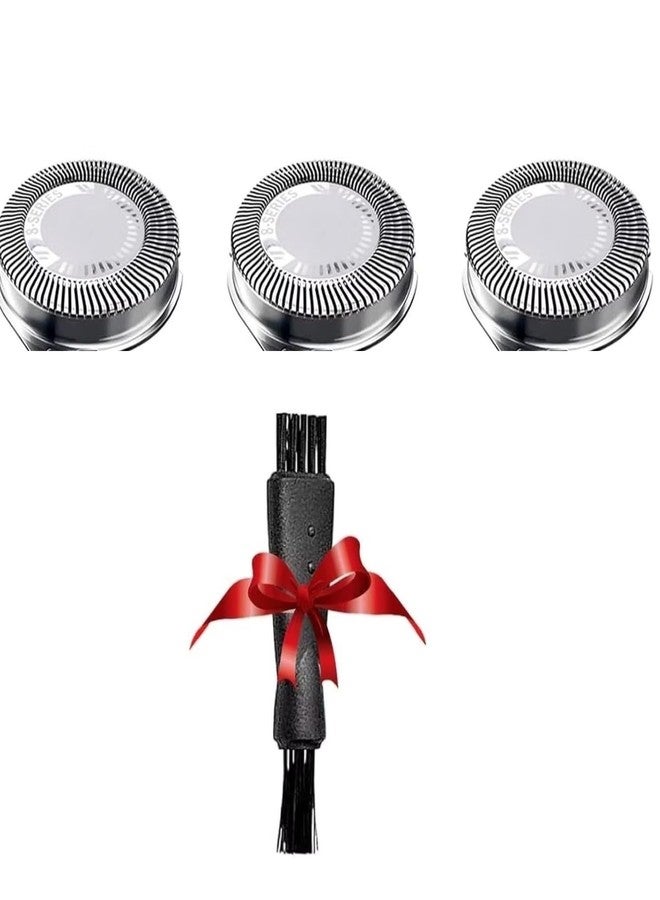 BNVXR 3Pcs HQ8 HQ7 Replacement heads Fit for s norelco shaver AT880 AT810 PT720,7120X, 7125X, 7140XL, 7145XL, 7150X, 7180XL, 7310XL, 7315XL, 7325XL, 7340XL, 7350XL, New Upgraded hq8 Razor Blades - Image 1