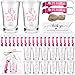 Singhoow 50 Sets Baby Shower Favor for Guests Acrylic Shot Glasses with Bottle Opener Keychains Thank You Tags and Bags Gender Reveal Party Favors for Guest Baby Shower Return GiftGirl - Image 3