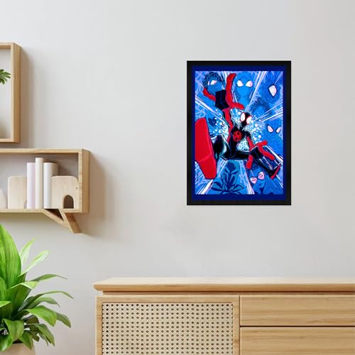 CodersParadise Spiderman Wall Poster Frames | Aesthetic A4 Poster Frames For Home, Living Room, Bedroom and Office | Wall Frames Artworks | Hanging Theme Posters - Image 5