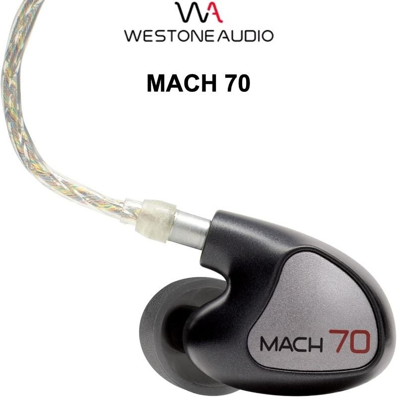 Westone Audio Mach 70 Universal Wired Iem, 7 Balanced Armature Drivers, Professional Musician Monitor Earphones - Image 4