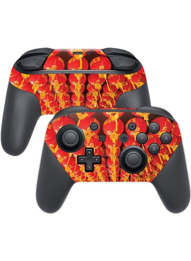 MIGHTY SKINS Mightyskins Skin Compatible With Nintendo Switch Pro Controller Chinese Lanterns | Protective, Durable, And Unique Vinyl Wrap Cover | Easy To Apply, Remove, And Change Styles | Made In The Usa - Image 1