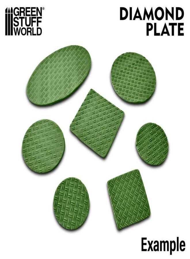 Green Stuff World Rolling Pin - Diamond Plate 2509 - Image 3