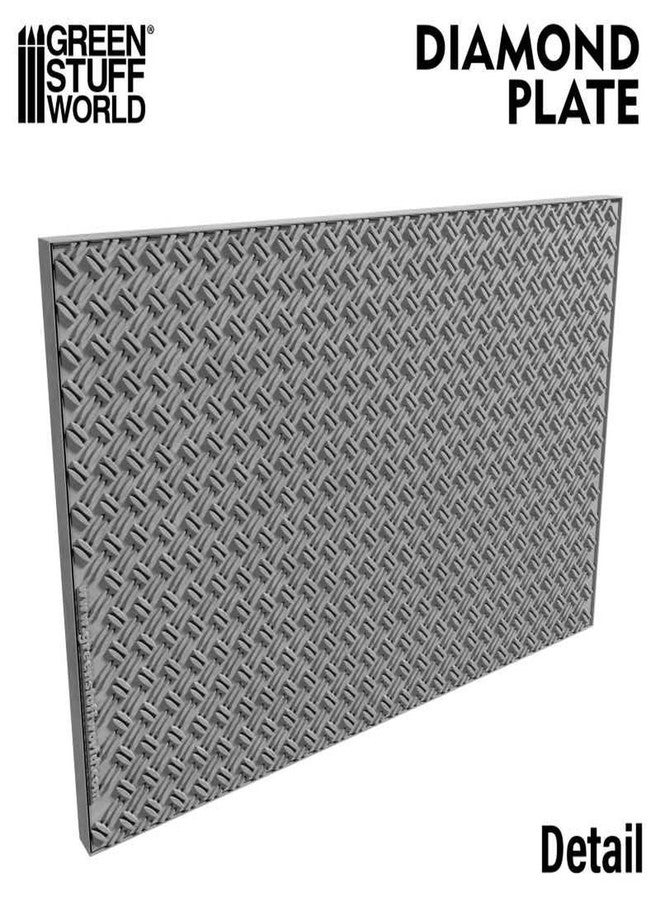 Green Stuff World Rolling Pin - Diamond Plate 2509 - Image 2