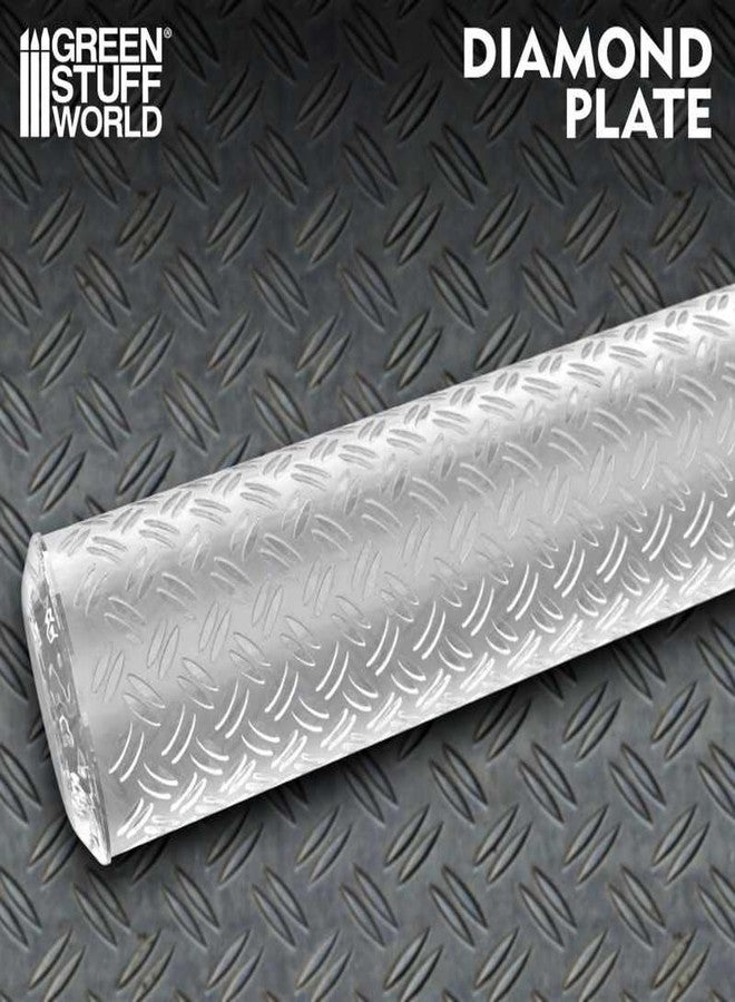 Green Stuff World Rolling Pin - Diamond Plate 2509 - Image 5
