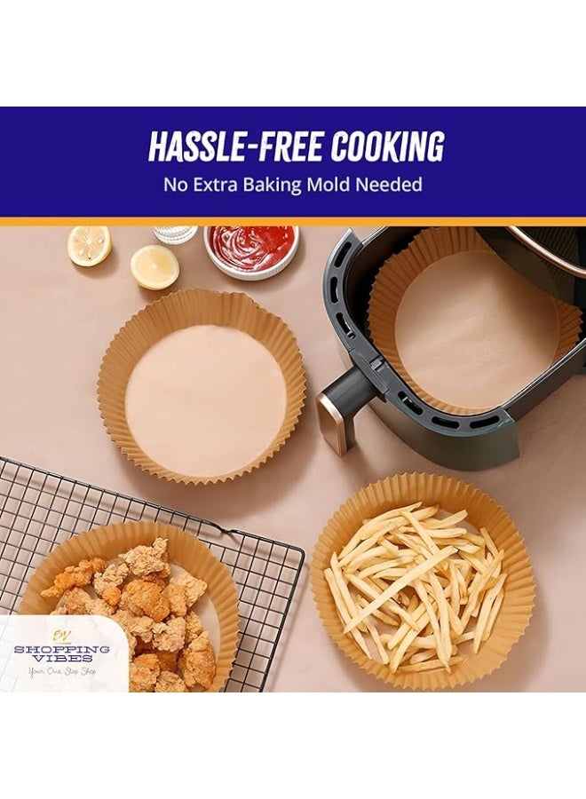 بروماس أوراق المقلاة الهوائية: أوراق زبدة غير لاصقة تمتص الزيت لبطانات المقلاة الهوائية، عبوة من 20 قطعة - Image 2