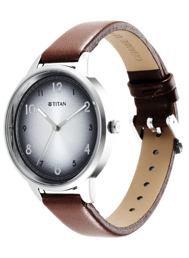 TITAN Leather Analog Wrist Watch 2648SL04
