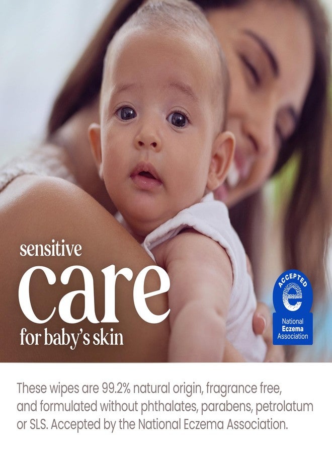 Burt's Bees Burt’s Bees Baby Wipes, Unscented Natural for Sensitive Skin with Aloe and Vitamin E - 72 Baby Wipes - 10 Pack - Image 5