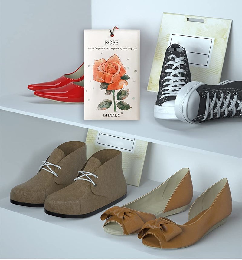 ليفلاي 14 حزمة من أكياس معطرة للأدراج والخزائن اللافندر روز الياسمين أوشن فانيلا خشب الصندل غاردينيا 7 رائحة هدايا الرائحة - Image 5