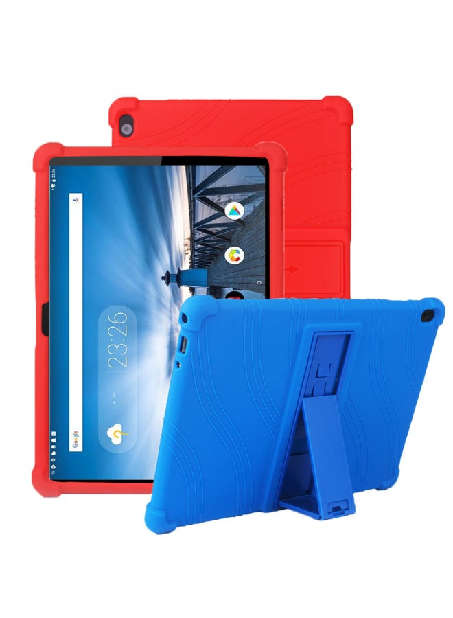 For Lenovo Tab M10 Protective Case TB-X605F/X505F/M Flat Leather Case 10.1 Inch Drop-proof Case-Color:Orange-Applicable Model:Lenovo - Image 2