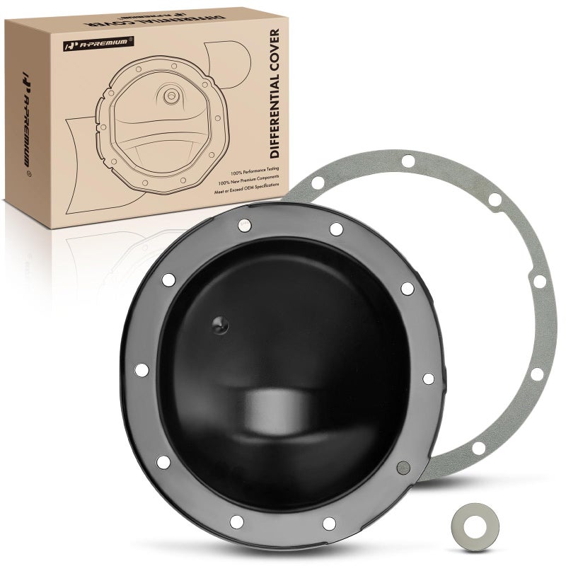 A-Premium A-Premium Rear Differential Cover Replacement for Chevrolet Blazer 1995-2001 C1500 S10 Tahoe Impala GMC Jimmy Sonoma Yukon Oldsmobile Buick Cadillac  - Image 1