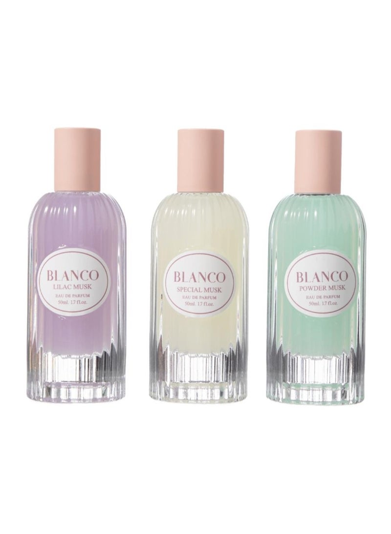 بلانكو مجموعة مسك من بلانكو – او دي بارفيوم – 3 قطع - Image 1