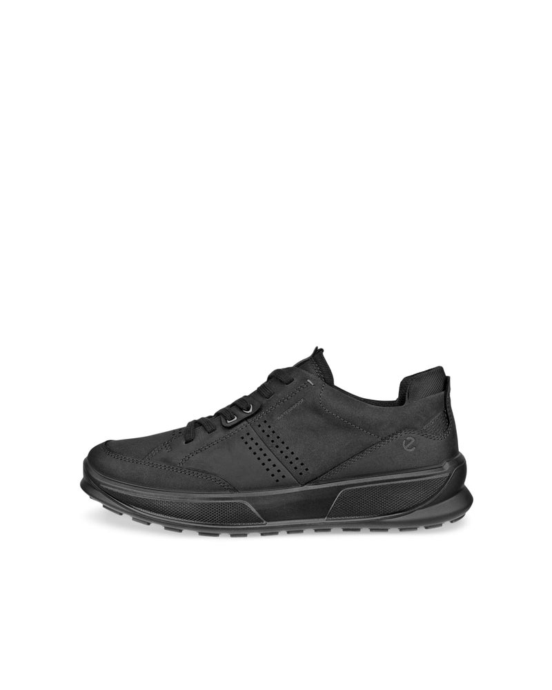 ECCO Men's Byway 2.0 Low Waterproof Sneaker, Black/Black Nubuck, 6-6.5 - Image 2
