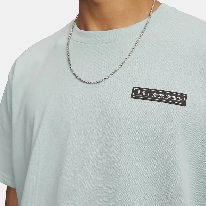 Under Armour Blue Men's Armour Label T-Shirt for Men | Best Price UAE