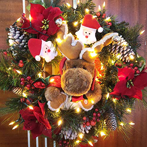 LOENDE 18ft 50 LED Battery Operated Christmas Lights, 8 Modes with Timer - Waterproof for Indoor & Outdoor Decor - Image 3