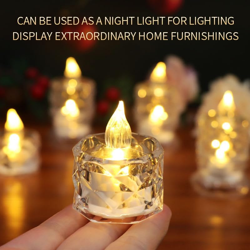 True Decor 24PC LED Electric Candle Light LED Candles for Home Decoration Candles for Birthday Decoration - Image 4