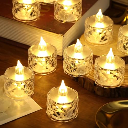 True Decor 24PC LED Electric Candle Light LED Candles for Home Decoration Candles for Birthday Decoration - Image 1