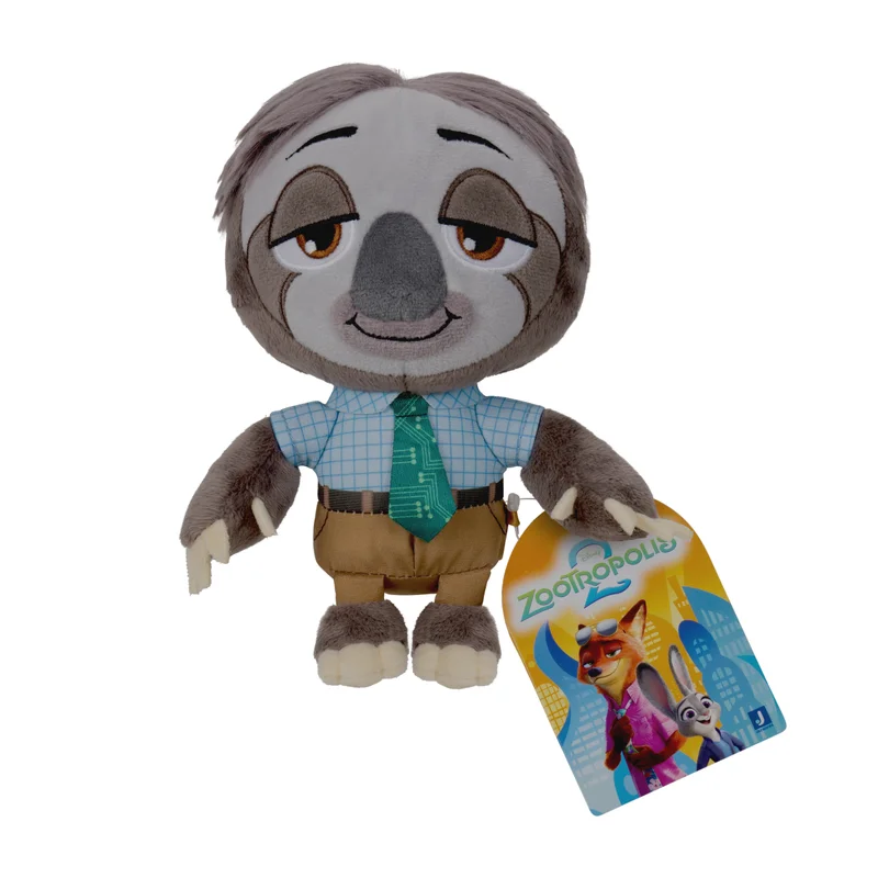Disney Zootropolis 2 Little Core Collectible Plush Toy - Flash | Zootopia 2 Mystery Tails Collection | Soft Toy | Gift for Kids and Collectors!