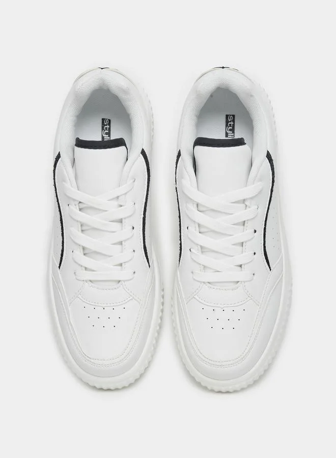 ستايلي Embellished Detail Platform Casual Shoes
