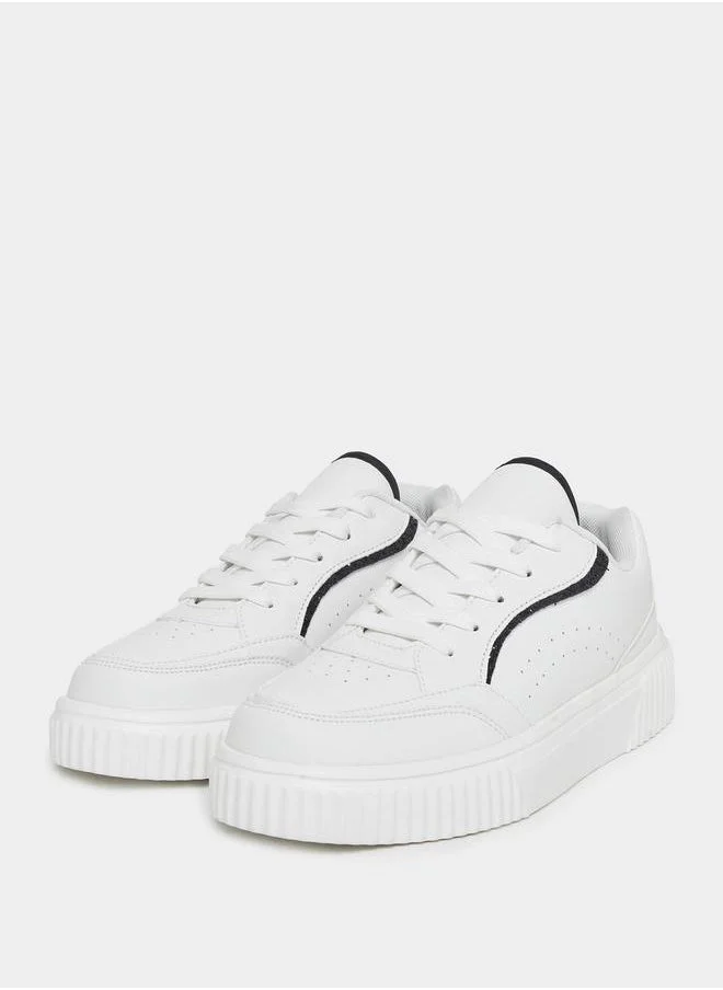 ستايلي Embellished Detail Platform Casual Shoes