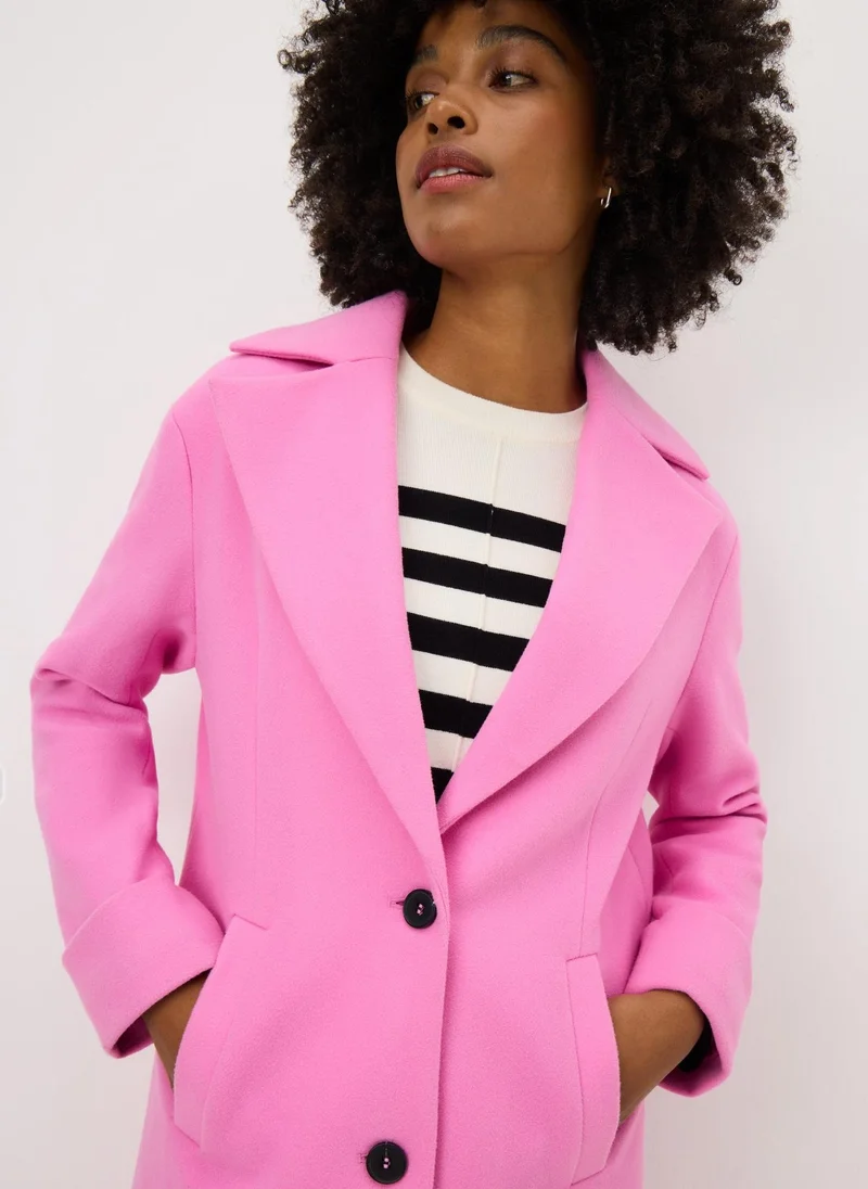 ماتلان معطف ذكي وردي