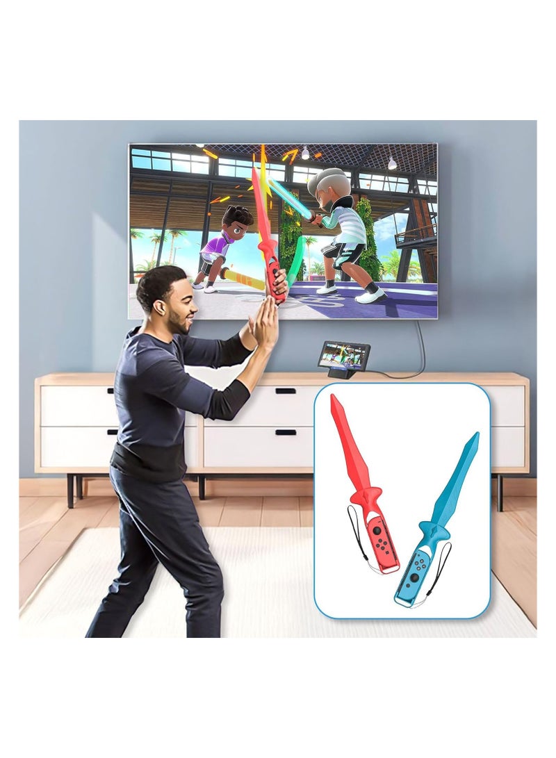 جوسيردا® مجموعة ملحقات ألعاب Goserda® الرياضية 14 في 1 لجهاز Switch، مجموعة ملحقات عائلية متوافقة مع ألعاب Switch/Switch OLED الرياضية (لجهاز Switch 1 فقط) - Image 3