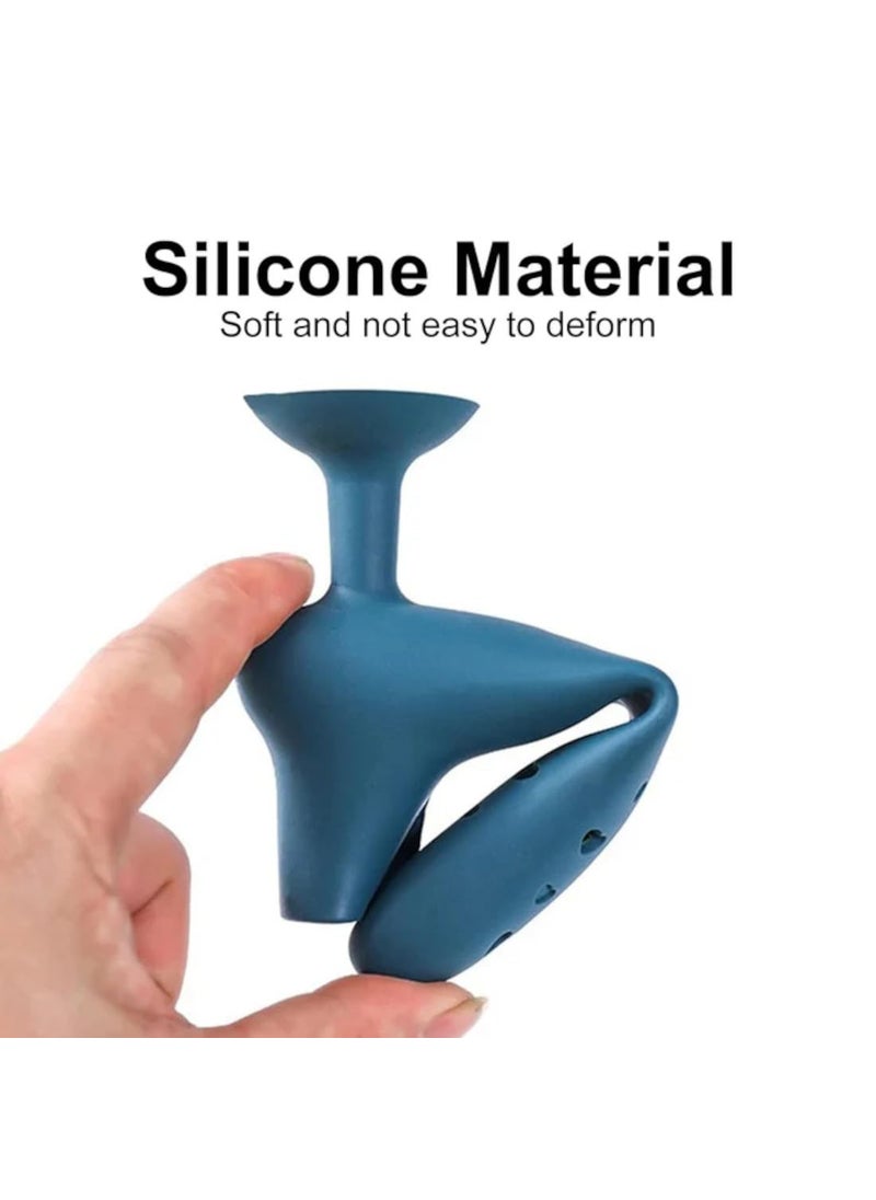 Graidient span Graidient span Silicone Door Handle Cover with Suction Cup 1 PcMix Color  - Image 5