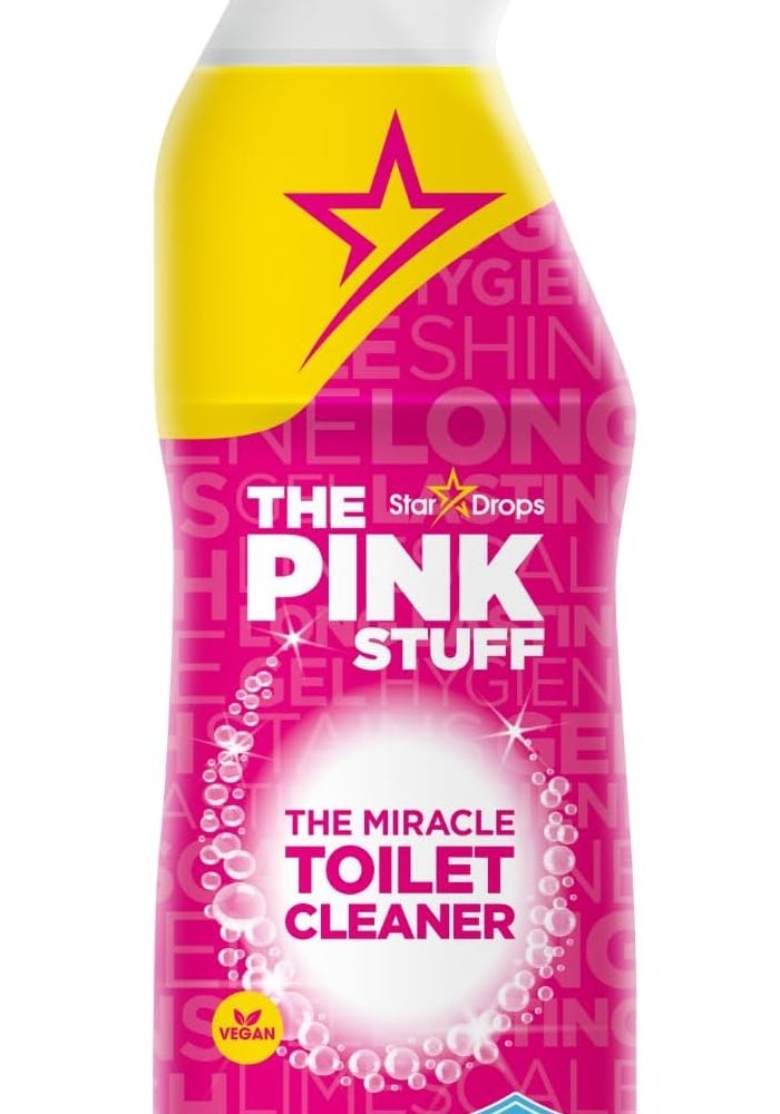 Star Drops The Pink Stuff Toilet Gel - The Miracle Toilet Cleaner, 750ml (2-Pack) - Image 2
