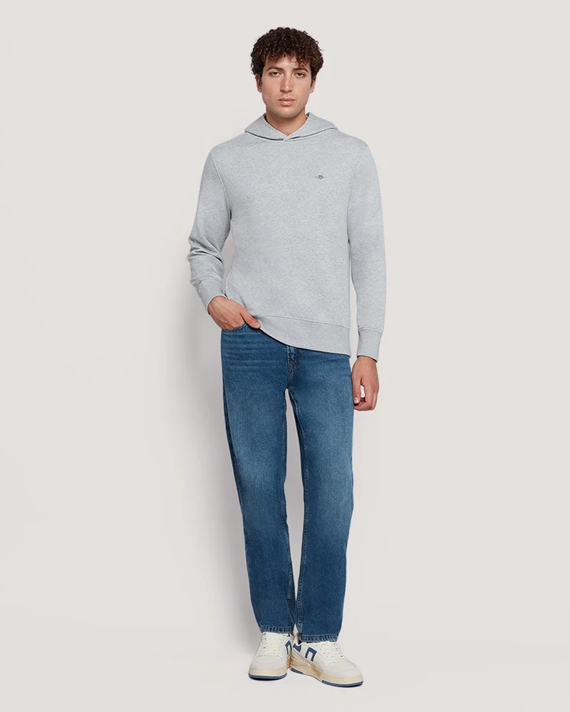 GANT Gant Men’S Shield Logo Cotton Hoodie