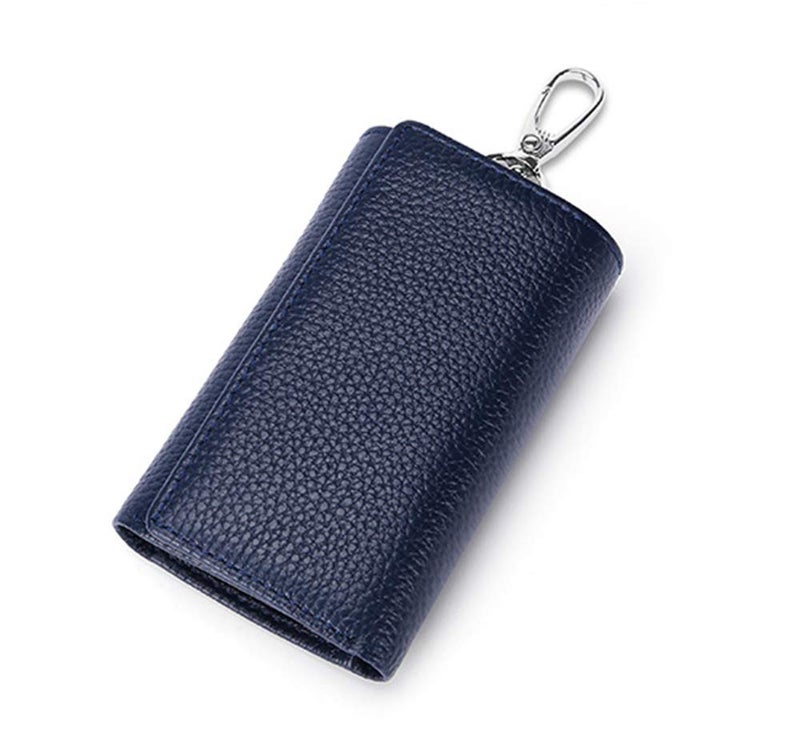 RuoFeng RuoFeng Keychain Key Holder Ring with 6 Hooks Snap Closure (Blue)  - Image 1
