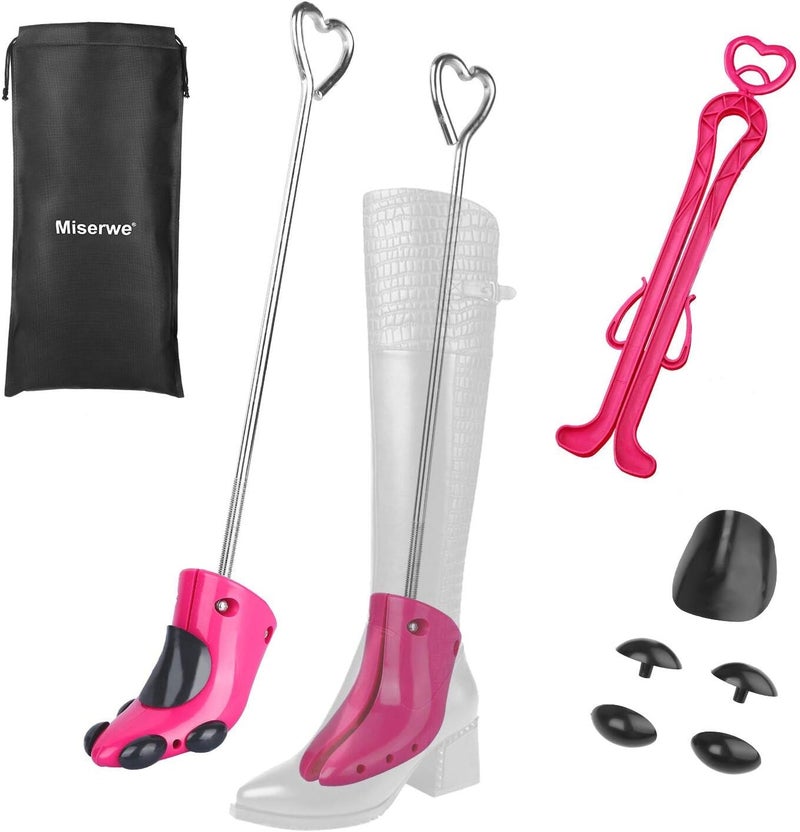 Miserwe Shoe Stretcher with Carrying Bag Professional Adjustable Shoe Stretcher for Men and Women - Image 1