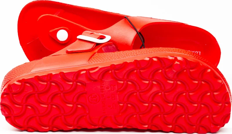 LUMBERJACK 101017670 Holiday Red Flip Flops Women's Slippers