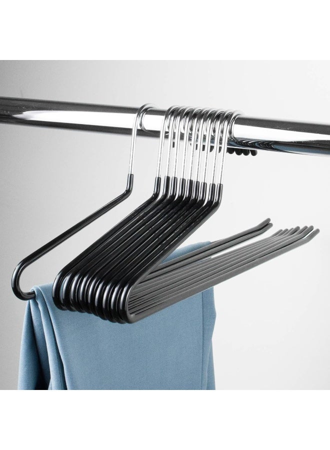 Pants Hangers, 50 Packs Open Ended Pants Jean Hangers, Non-Slip Space Saving Clothes Hanger with Rubber Coating, Durable Metal Pant Hangers for Heavy Pants, Jeans, Trousers, Scarf - Image 5