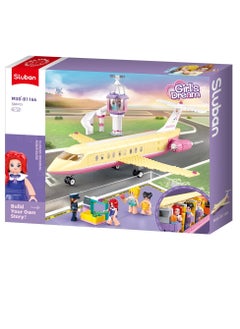 Sluban Sluban - Girl's Dream Luxurious Plane 384 Pieces - M38-B1166  - Image 1