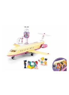 Sluban Sluban - Girl's Dream Luxurious Plane 384 Pieces - M38-B1166  - Image 2