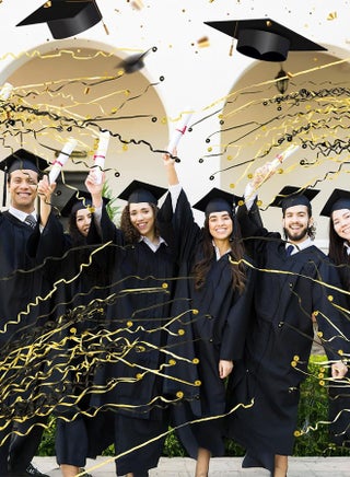 10 علب من الزينة اليدوية السوداء الذهبية الخالية من الفوضى، مثالي لحفلات الزفاف والمعتامات واحتفالات الأعياد وال graduations وعروض الهدايا. - view 2