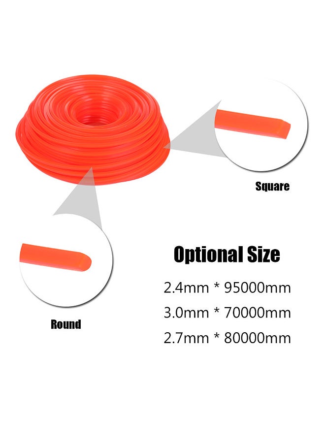Generic - Professional Fine Quality Nylon Trimmer Rope Brush Cutter Strimmer Line Mowing Wire Lawn Mower Accessory - Image 1