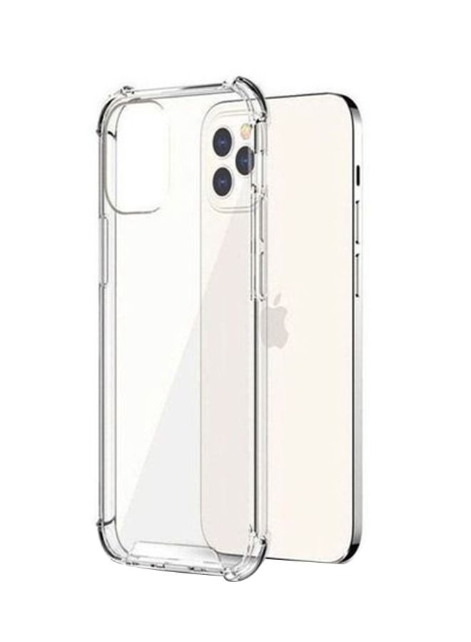 غطاء خلفي شفاف مقاوم للصدمات من مادة TPU ممتص للصدمات لهاتف iPhone 13 Pro Max شفاف - Image 1