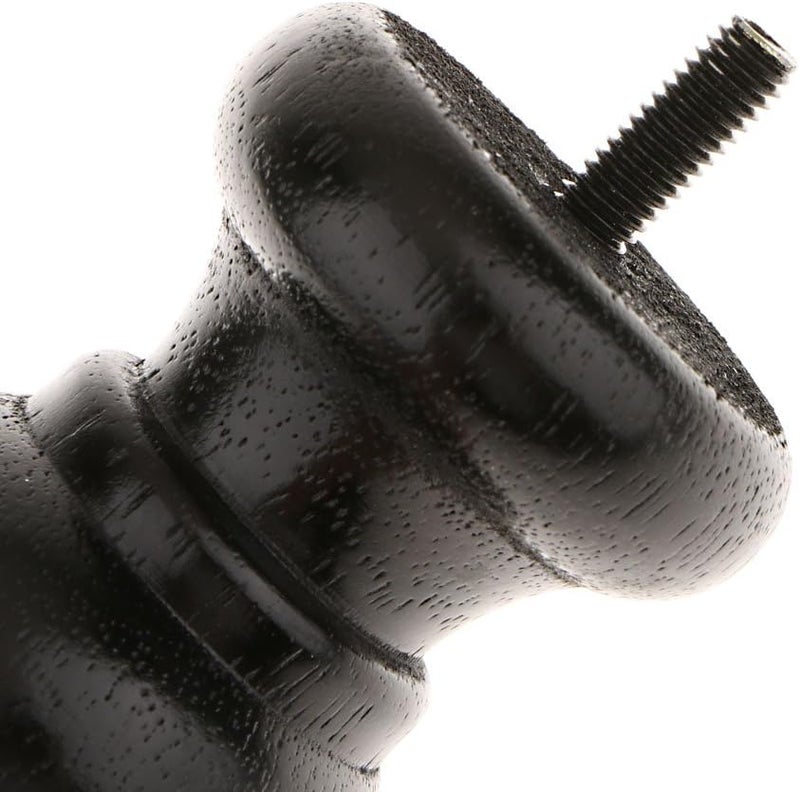 klarako 4 x Wooden Furniture Feet Leg Plinth for Sofa Couch Chair klarakoBlack - Image 3