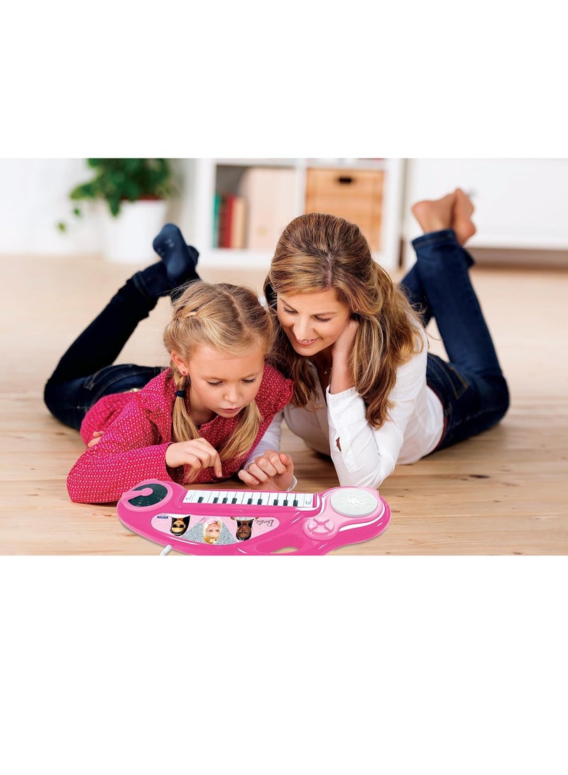 Lexibook Lexibook Barbie Electronic Piano Keyboard w/ Lights  - Image 3