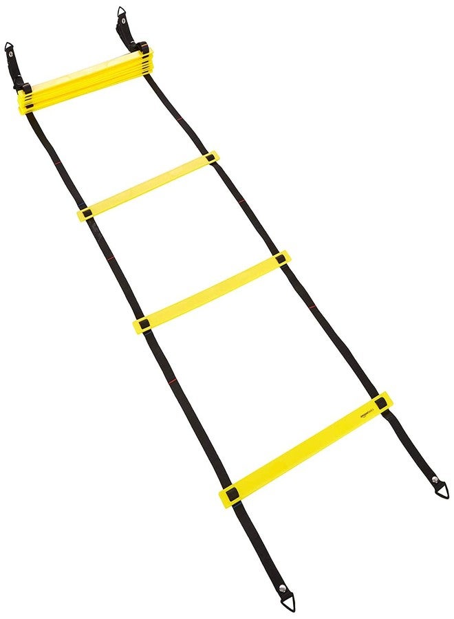 Rioff Speed Agility Ladder for Track and Field Sports Training (Yellow) (8 Meter) - Image 2