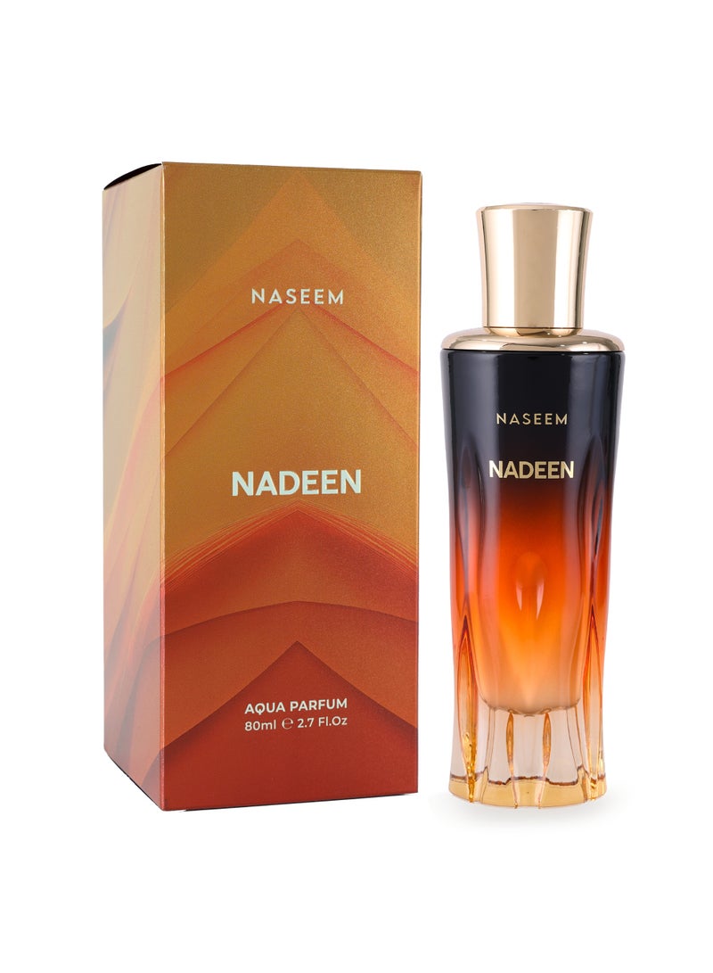 Naseem Nadeen Aqua Eau de Parfum Perfume for Men and Women - 80ml - Image 3