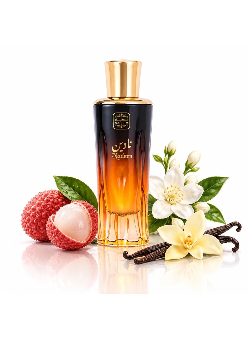Naseem Nadeen Aqua Eau de Parfum Perfume for Men and Women - 80ml - Image 1