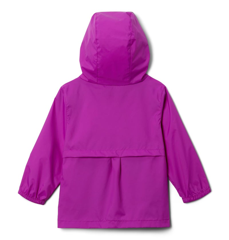 Columbia Youth Girls Switchback II Rain Jacket, Bright Plum, Small - Image 5
