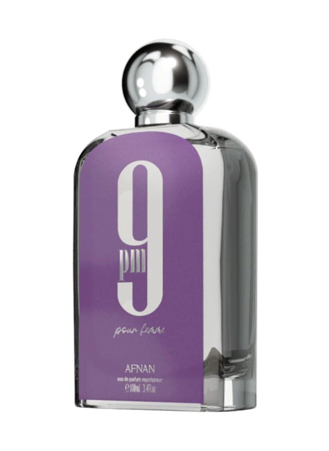 Afnan 9 PM Pour Femme Eau De Parfum for Women, 100 ML  - Image 2
