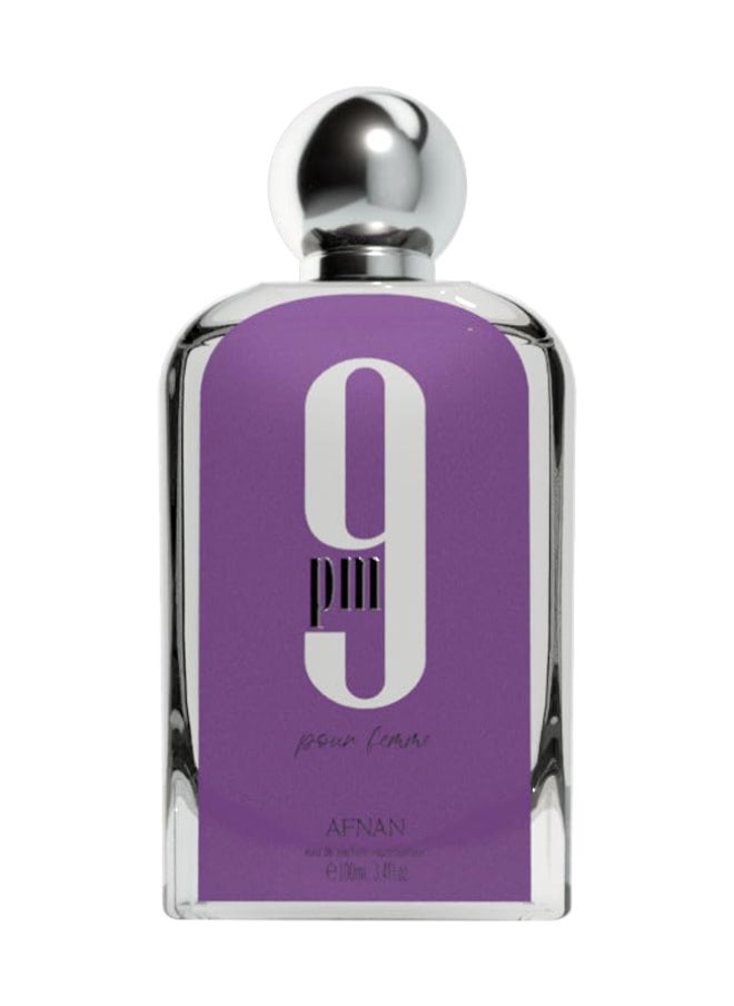 Afnan 9 PM Pour Femme Eau De Parfum for Women, 100 ML  - Image 1