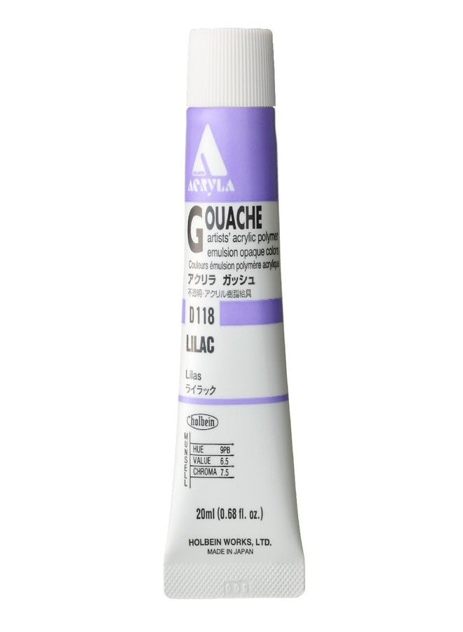Holbein Acryla Gouache 20ml Lilac - Image 1