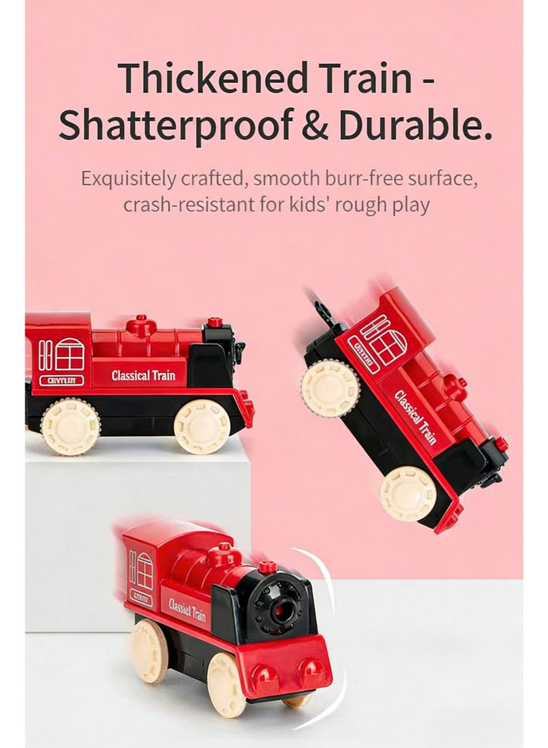 Uthriyya 110cm electric rail train playset Electric high-speed rail train toys Assemble the rail train set Model train toys Train toys with tracks Birthday present Toys for boys - Image 5