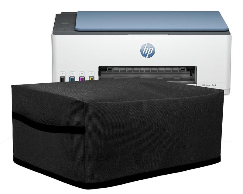 Cranique Fabric Dust Proof Printer Cover For Hp Smart Tank All-In-One 580 / 581 / 585 (Black) - Image 1